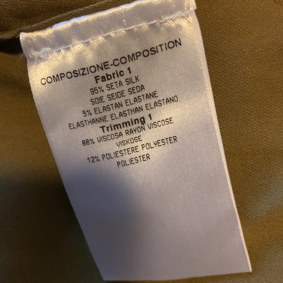 Gucci Olive Silk Pant - Picture 6 of 8